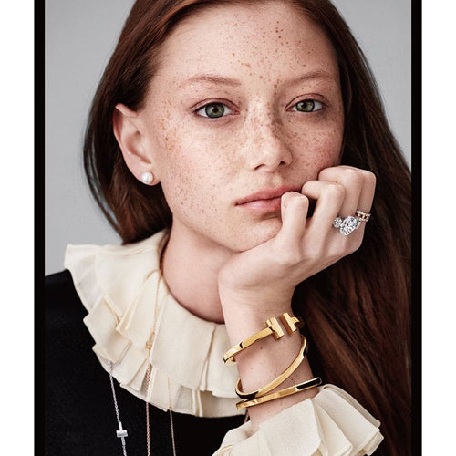 18K Tiffany Square Bracelet
